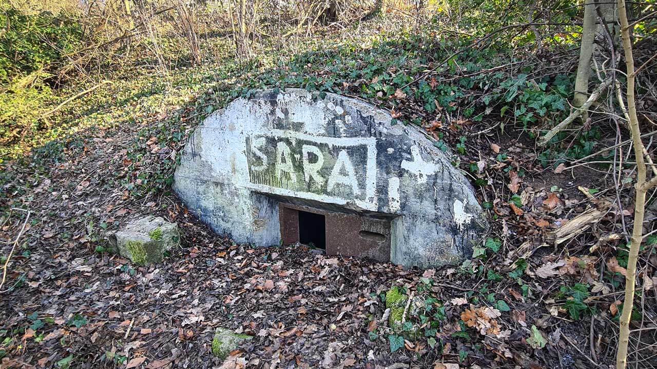 Bunker 343 (Scheinstellung) der Neckar-Enz-Stellung